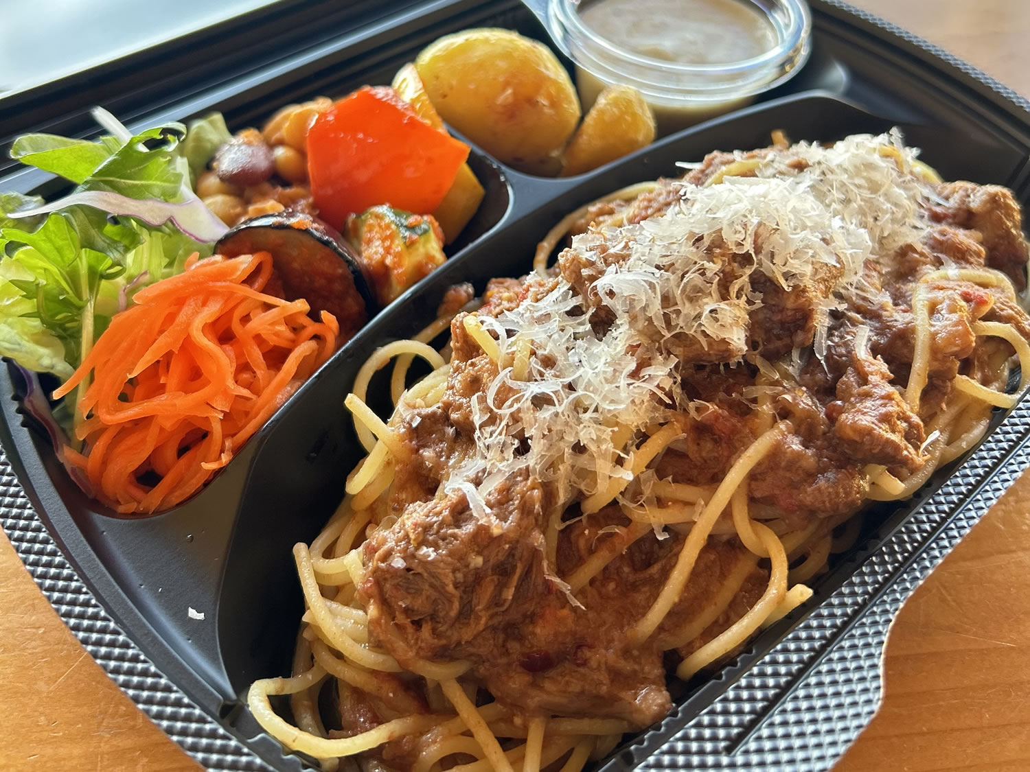 牛ラグーのスパゲッティー